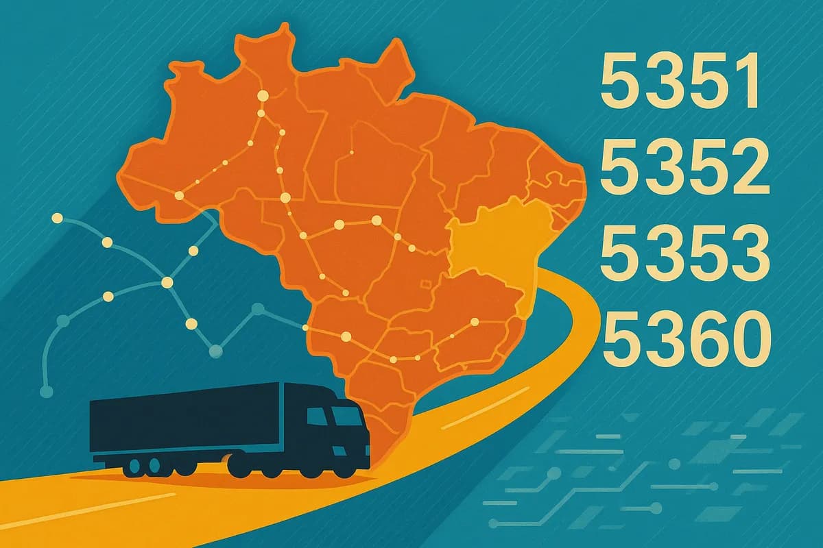 CFOP de transporte dentro do estado