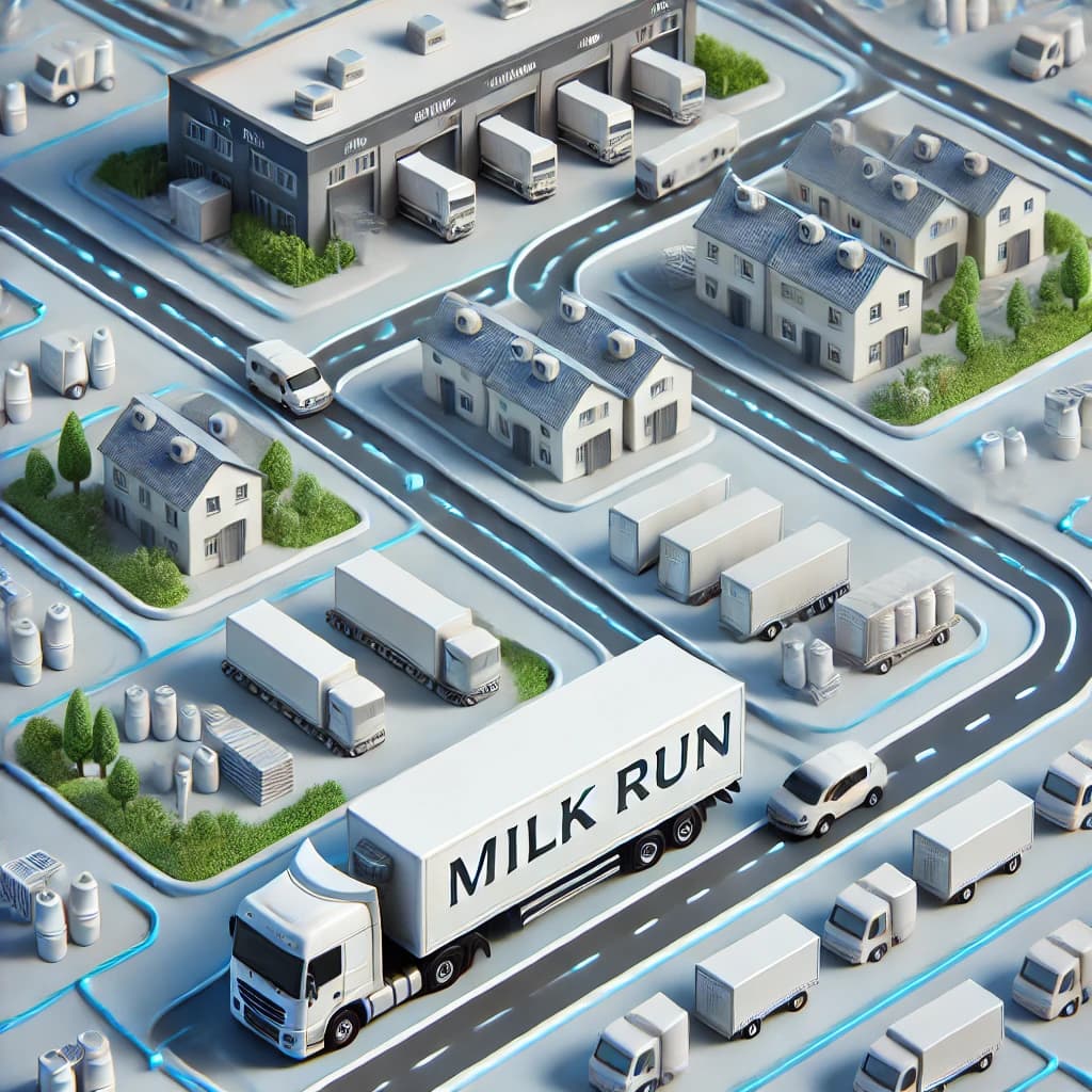 Vantagens do Milk Run na logística moderna