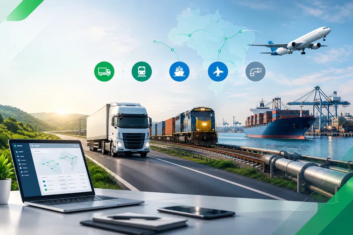 Tipos de modais de transporte no Brasil: guia completo