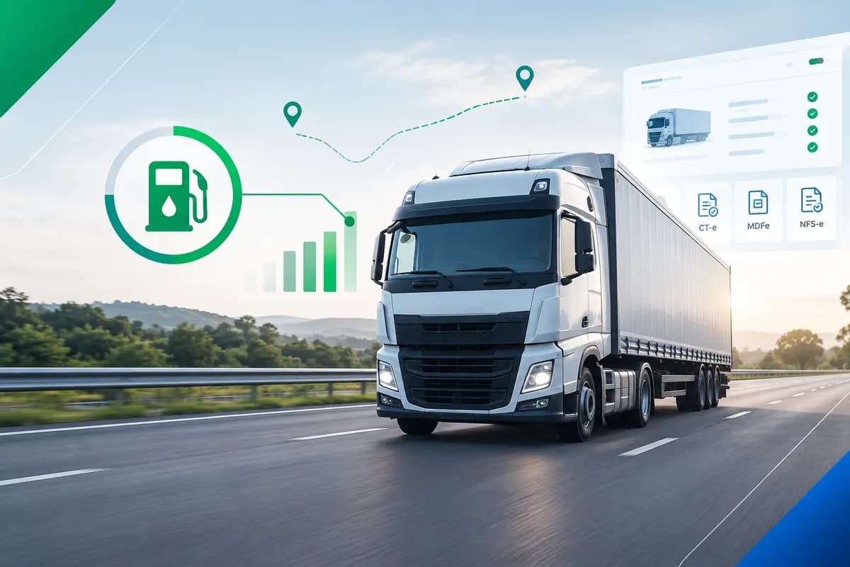 Quantos km um caminhão faz por litro de diesel: guia completo